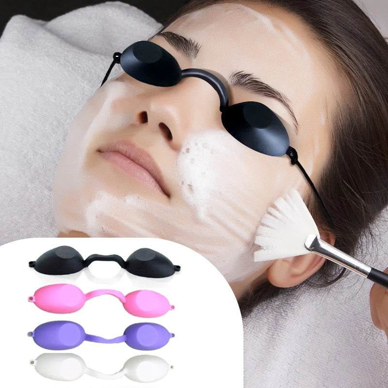 Silicone Protective Eye Goggles | IPL LED UV Tanning Protective Eye Goggles Qme