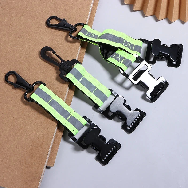 Firefighter Glove Strap Universal Holder with Clip | Glove Keeper Glove Holder Clip Qme