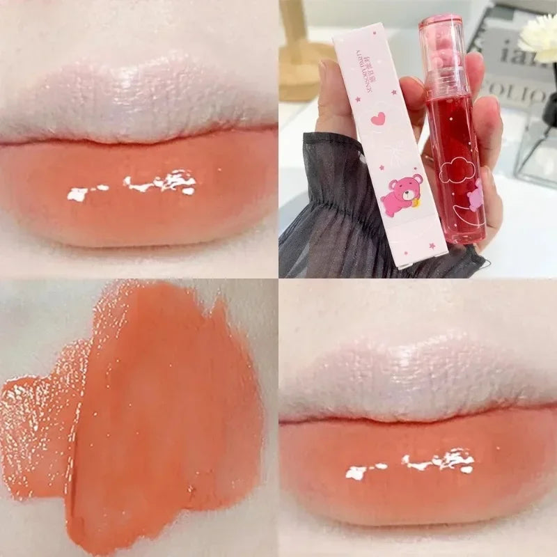 Moisturizing Mirror Lip Gloss – Crystal Glossy Water Light Finish Lip Gloss Qme 02