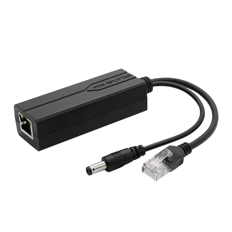 PoE Splitter 48V to 12V Power Supply Module for IP Cameras PoE Power Splitter Qme 2pcs