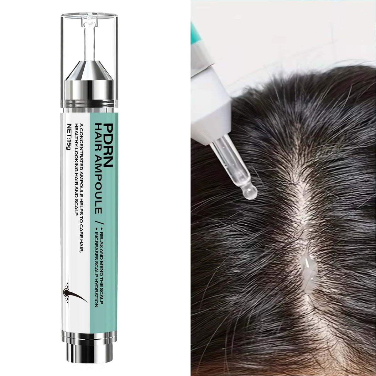Keratin & Biotin Hair Ampoule – Deep Moisture & Repair Hair Treatment Ampoule Qme