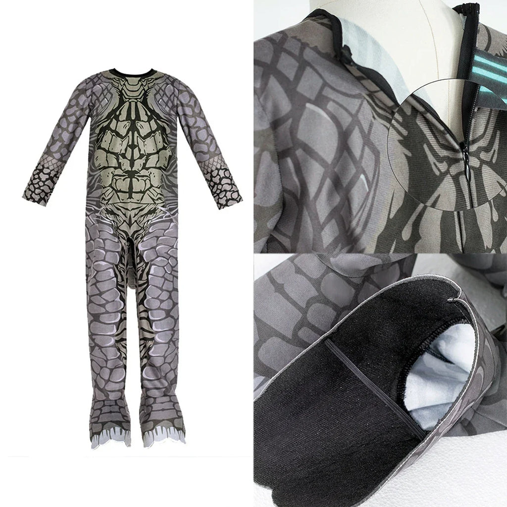 Kids Dinosaur King Monster Halloween Cosplay Bodysuit Costume Kids Cosplay Costume Qme