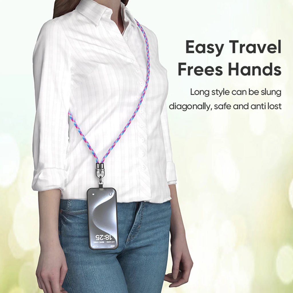 240W USB-C Lanyard Charging Cable | Anti-Theft Zinc Lock USB-C Lanyard Cable Qst