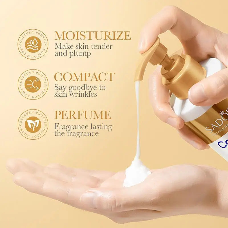 Qme Collagen Anti-Aging Body Lotion – Moisturize & Smooth Anti-Aging Body Lotion Qme