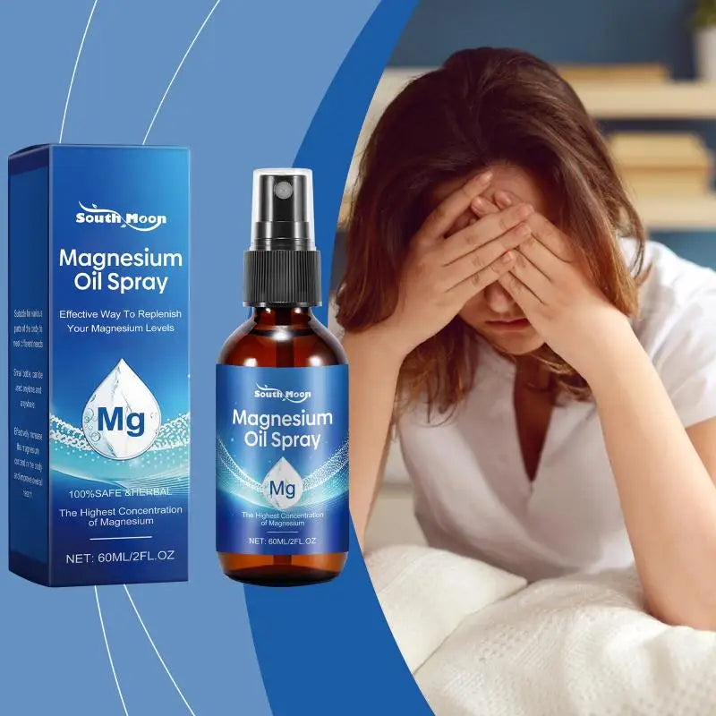 Magnesium Body Spray Tea Tree Oil – Hydrating Mist 60ml Body Hydrating Spray Qme