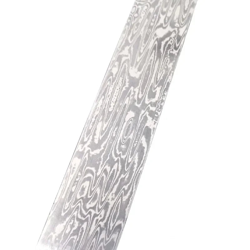 Damascus Steel Billet 10x3x0.25cm – DIY Knife Making Blank Knife Making Billet Qst 10x3x0.25 CM Liushui