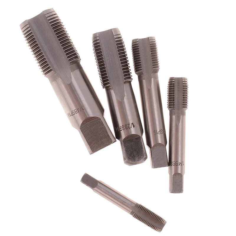 HSS Taper Pipe Tap BSP G1/8–G3/4 Metal Thread Cutting Tool Pipe Thread Tap Qme
