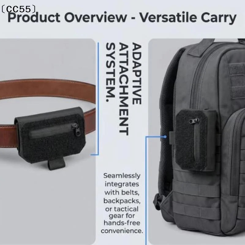 Anti-Theft Belt Bag – Hidden Passport & Card Waist Pouch Travel Belt Bag Qst Default Title