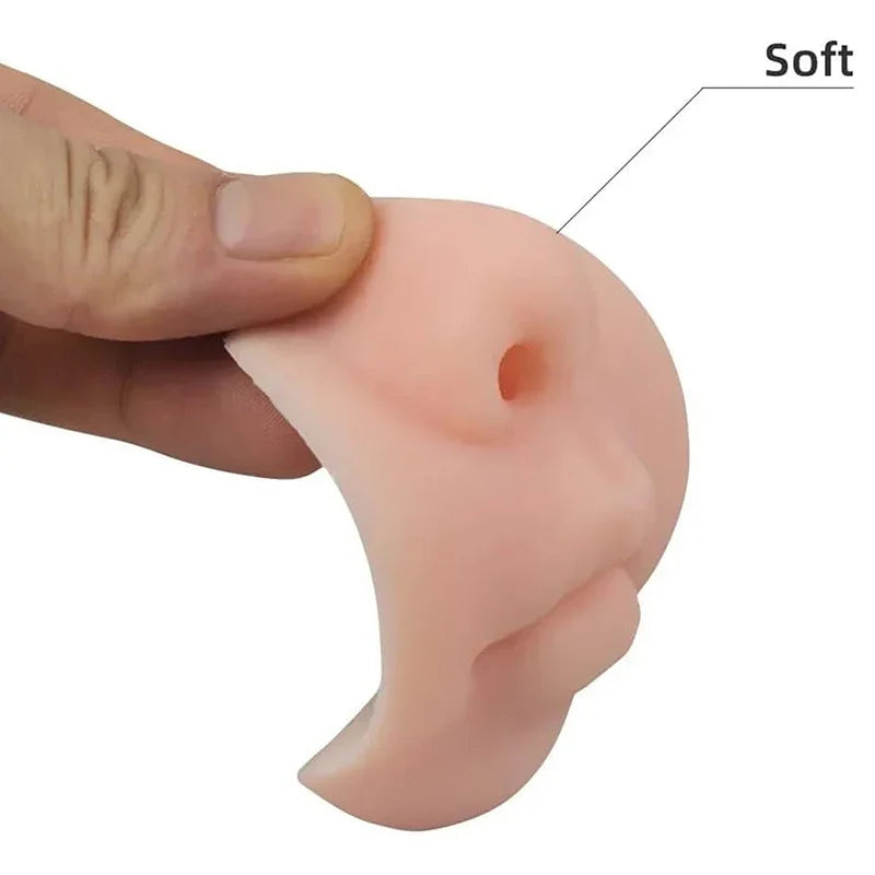 Nose Shaped Wall-Mounted Silicone Soap Dispenser | Funny Gag Gift Novelty Soap Dispenser Qme