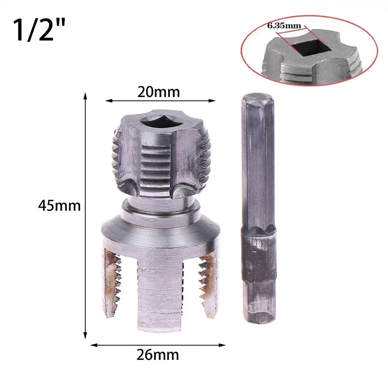 PVC PPR Pipe Threader Internal External Threading Tool Pipe Threading Tool Qme A1