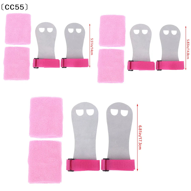 Gymnastics Grips & Wristbands Set – Palm Protection Girls Gymnastics Grips Set Qst