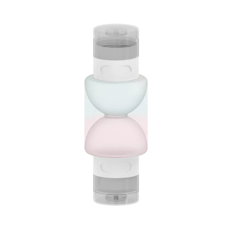 Refillable Silicone Travel Squeeze Bottles for Toiletries Travel Toiletry Bottles Qst purple Blue