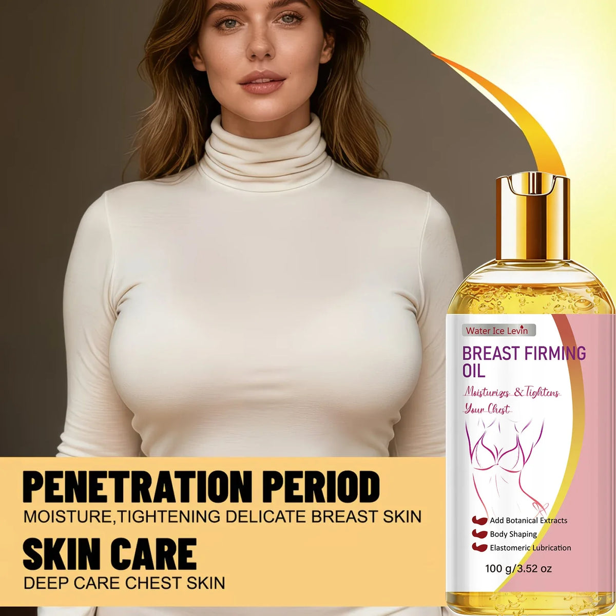 Firming Body Oil with Collagen & Hyaluronic Acid | Moisturizer Firming Body Oil Qme