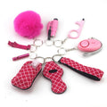 Women's Safety Keychain Full Set – Portable Security Kit | Qme Personal Security Keychain Qme Style3