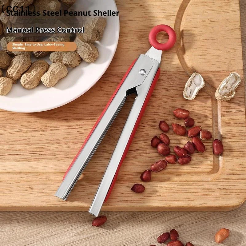 Stainless Steel Nutcracker Pliers – Nut Peeling Tool Set Nutcracker Pliers Qme