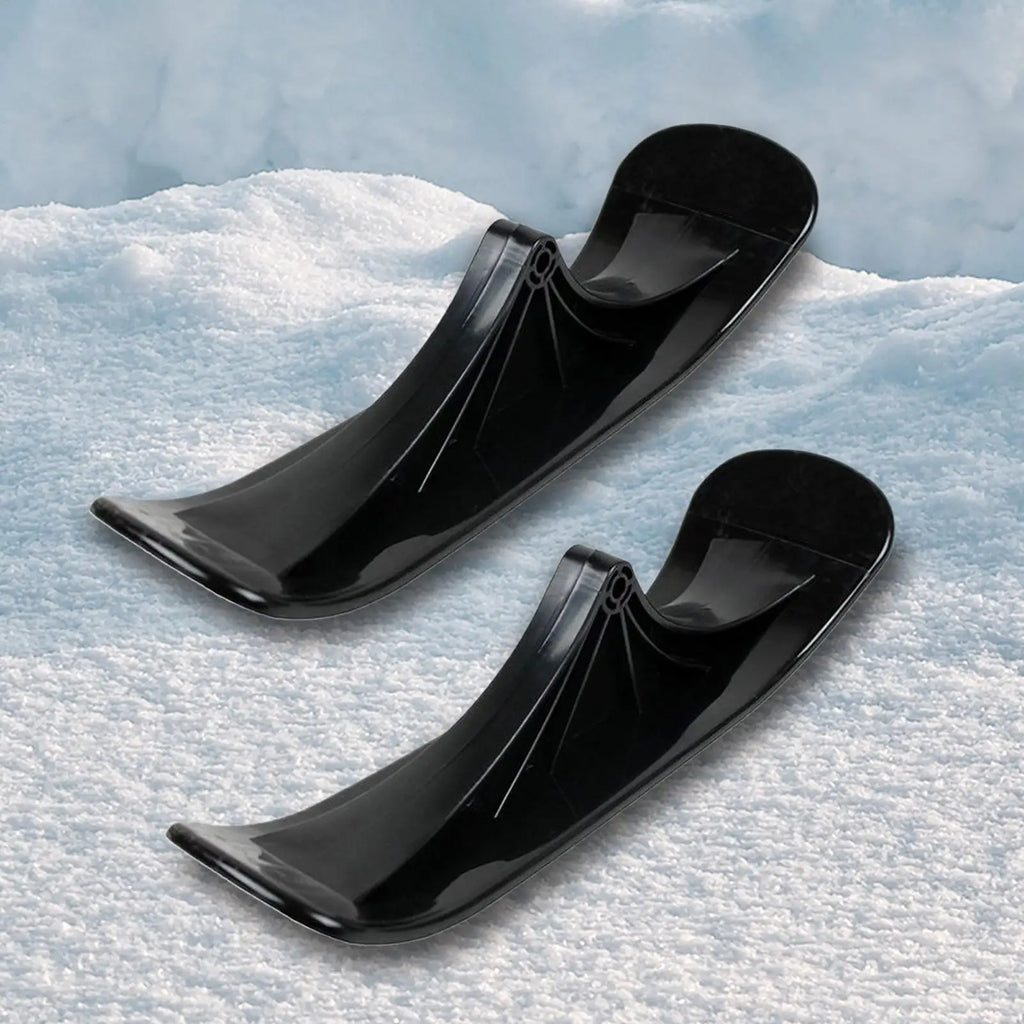 Ski Skate Board Conversion Kit – Lightweight Winter Sled Pair Ski Sled Conversion Kit Qme