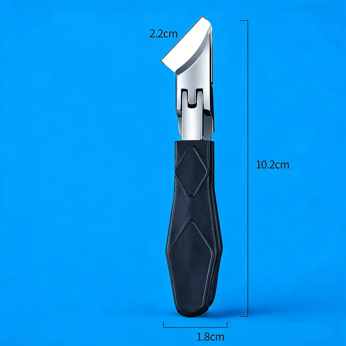 Professional Toenail Clipper – Stainless Steel Nipper for Thick Nails Toenail Clipper Qst Black