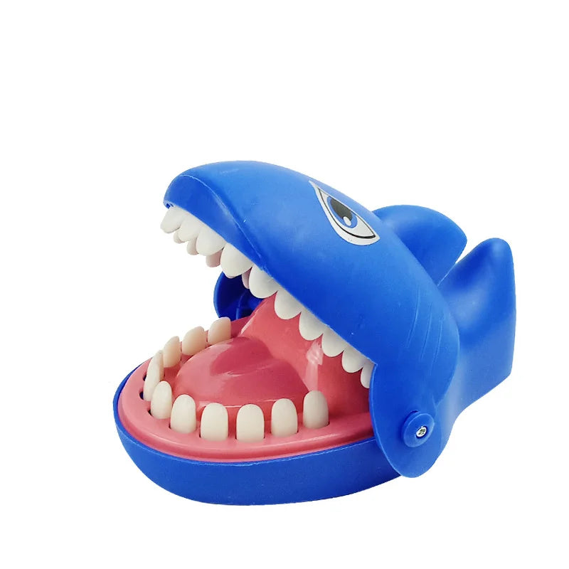 Crocodile Teeth Bite Finger Trick Toy – Kids Lucky Game Novelty Trick Game Qst Blue Shark