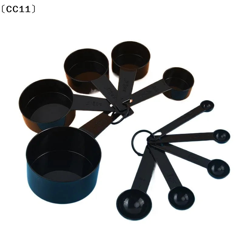 10-Piece Measuring Spoons & Cups Set for Baking Measuring Spoons Set Qme