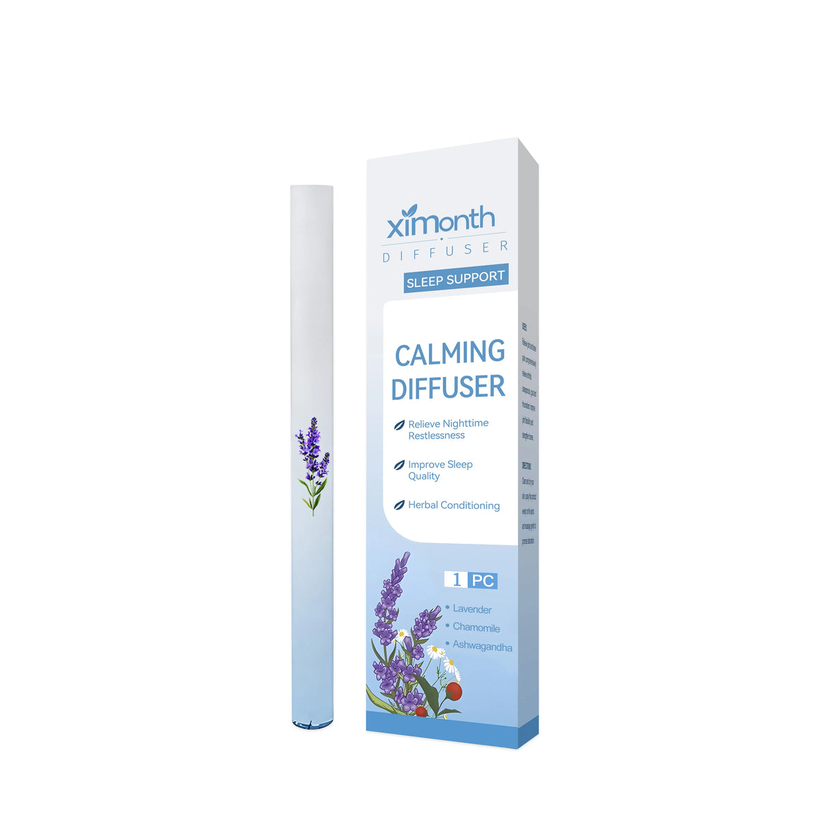 South Moon Herbal Aromatherapy Diffuser Pen 4-in-1 Energizing Stick Aromatherapy Inhaler Pen Qst 1PC boxed 2
