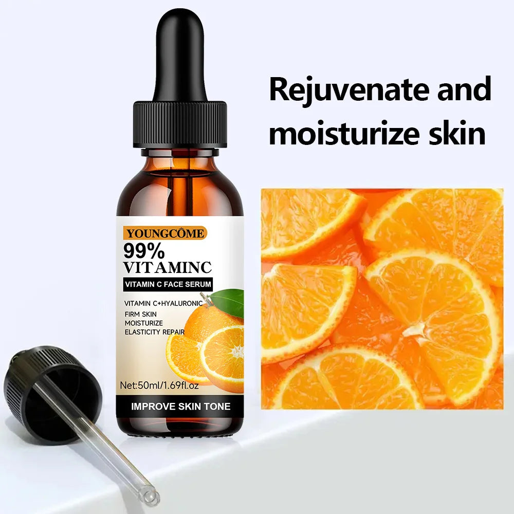 Vitamin C & Hyaluronic Acid Facial Essence Serum | YOUNGCOME Facial Essence Serum Qst