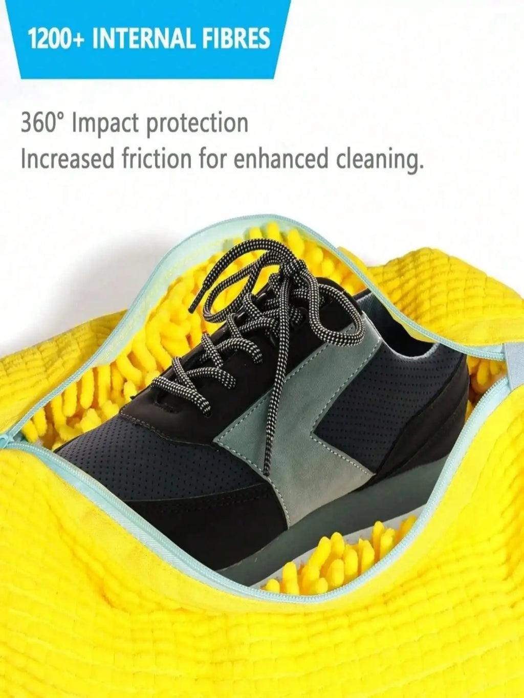 360° Shoe Washing Machine Bag – Anti-Deformation Laundry Bag Shoe Laundry Bag Qme