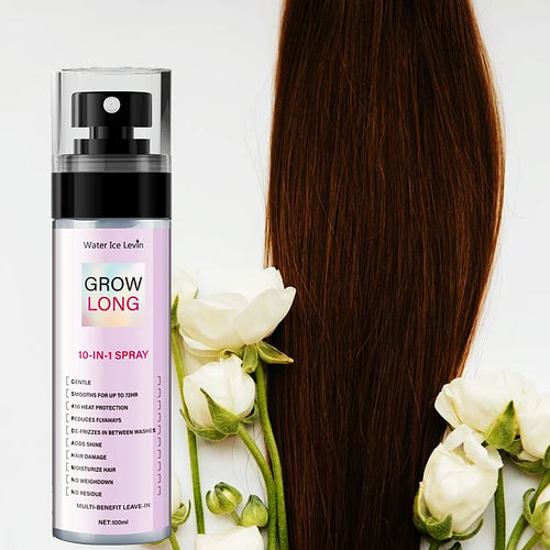 1 Long Hair Care Spray 100ml – 10-in-1 Grow Long Formula Leave-In Hair Spray Qme