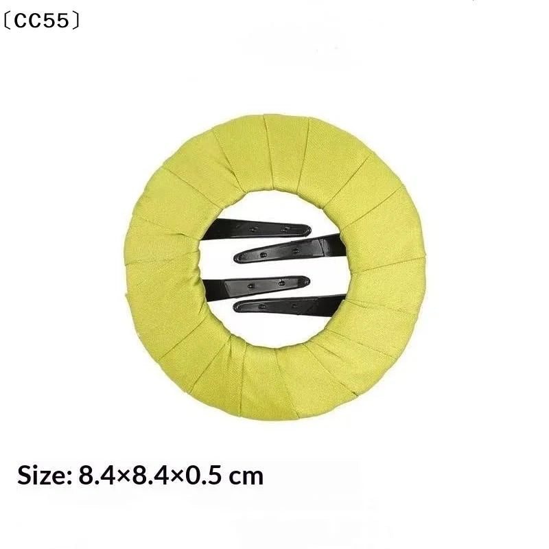 Flat Pancake Hair Claw Clip – Non-Slip Soft Padded for Women Hair Claw Clip Qst