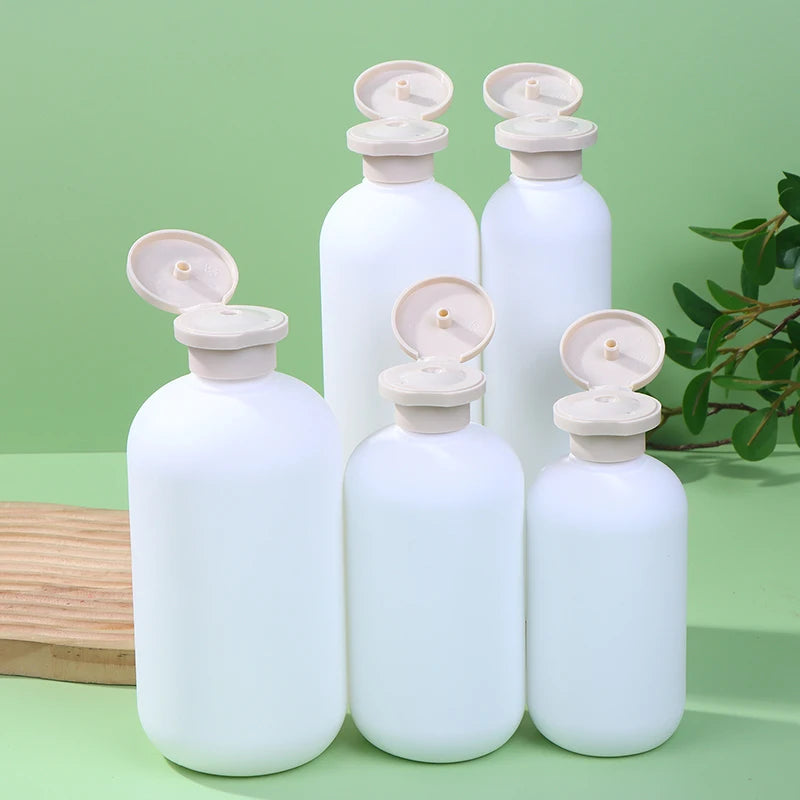 Refillable Travel Squeeze Bottles BPA-Free Flip Cap 200–500ml Travel Squeeze Bottles Qst