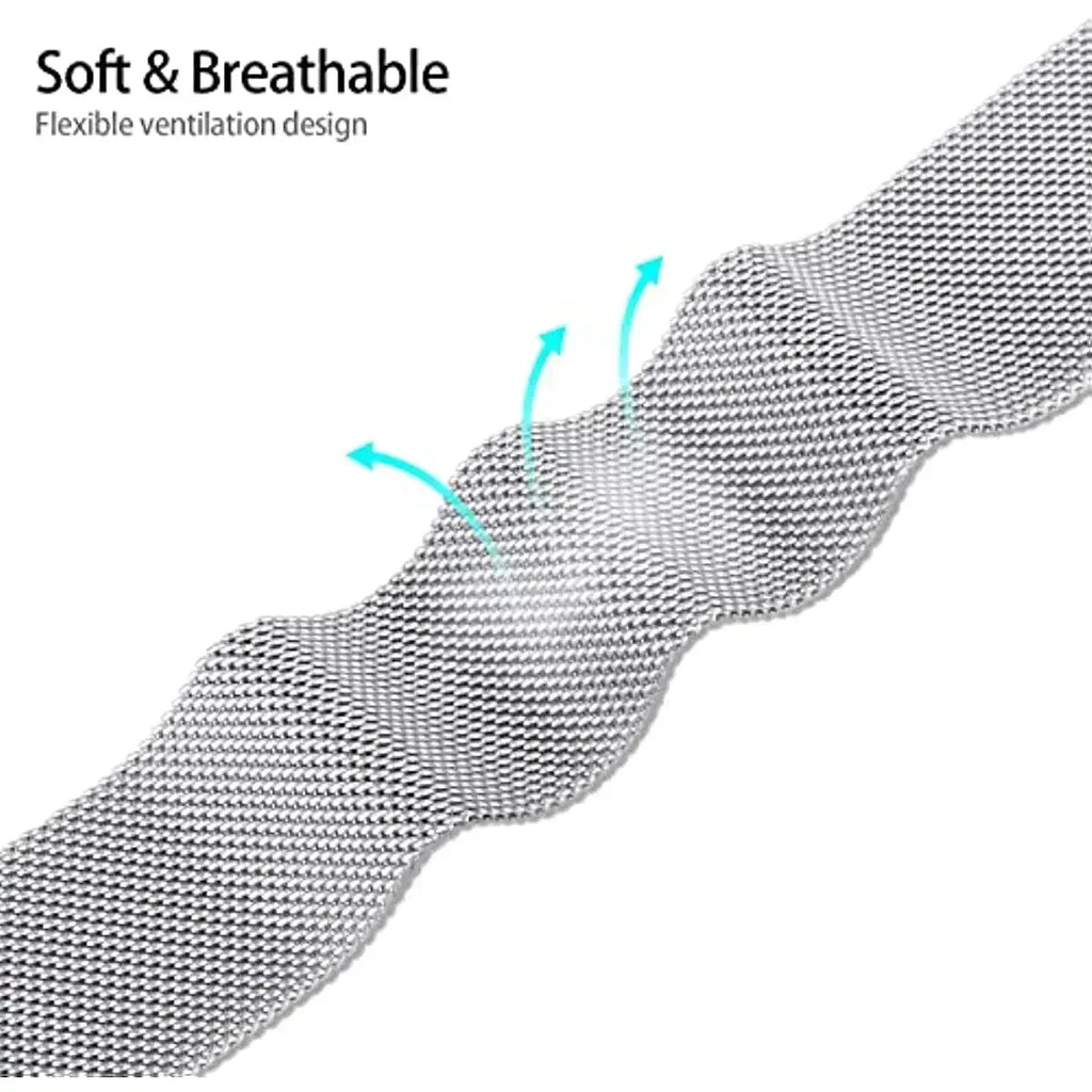 Milanese Loop Band for Redmi Watch 5 4 & Mi Band 8 Pro 9 Smartwatch Band Qme