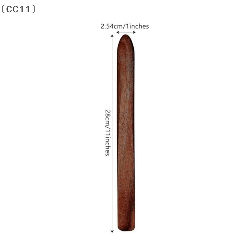 Wooden Sourdough Bread Spurtle Mixing Stirring Stick Bread Spurtle Qme