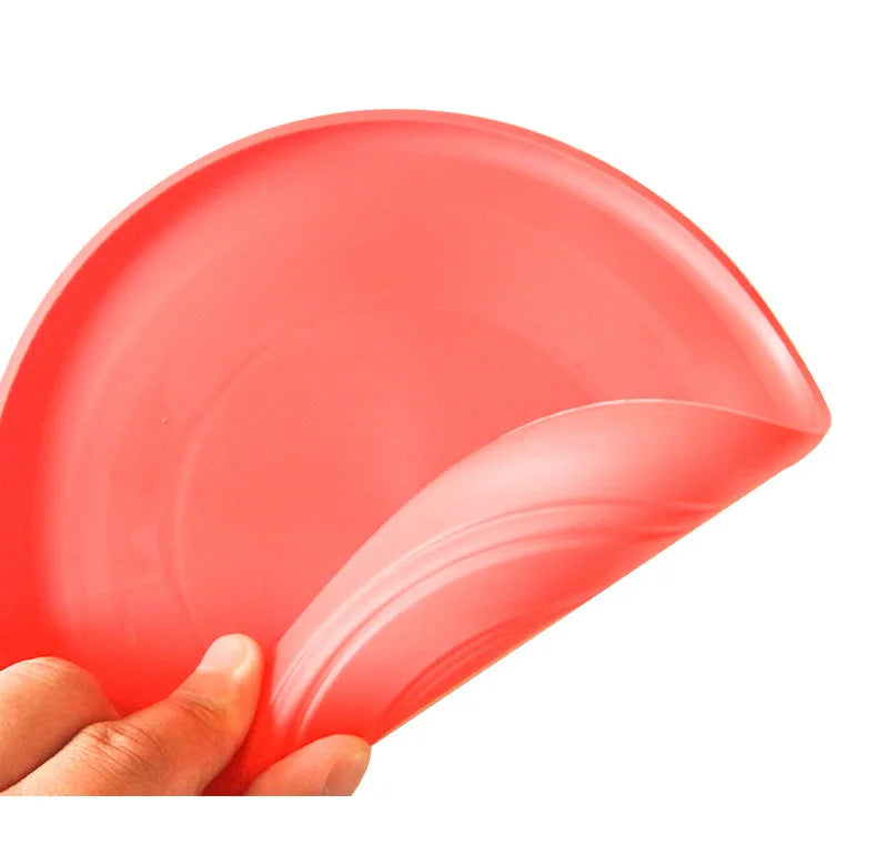 Silicone Flying Disc Interactive Dog & Cat Toy – 6 Colors Interactive Pet Toy Qme