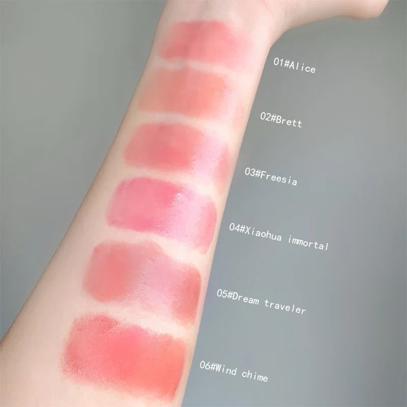 Gegebear Water Gloss Lip Glaze – Mirror Finish, 8 Shades Lip Gloss Glaze Qme