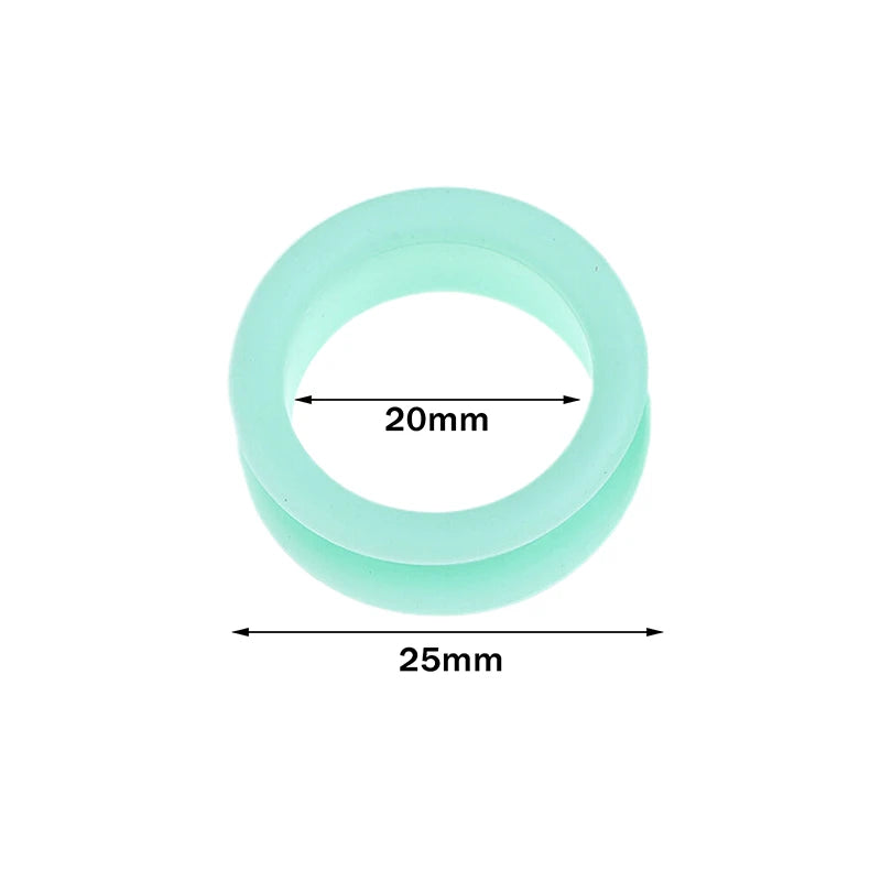 5-Pack Silicone Scissor Finger Ring Inserts for Hair Shears Scissor Ring Inserts Qst