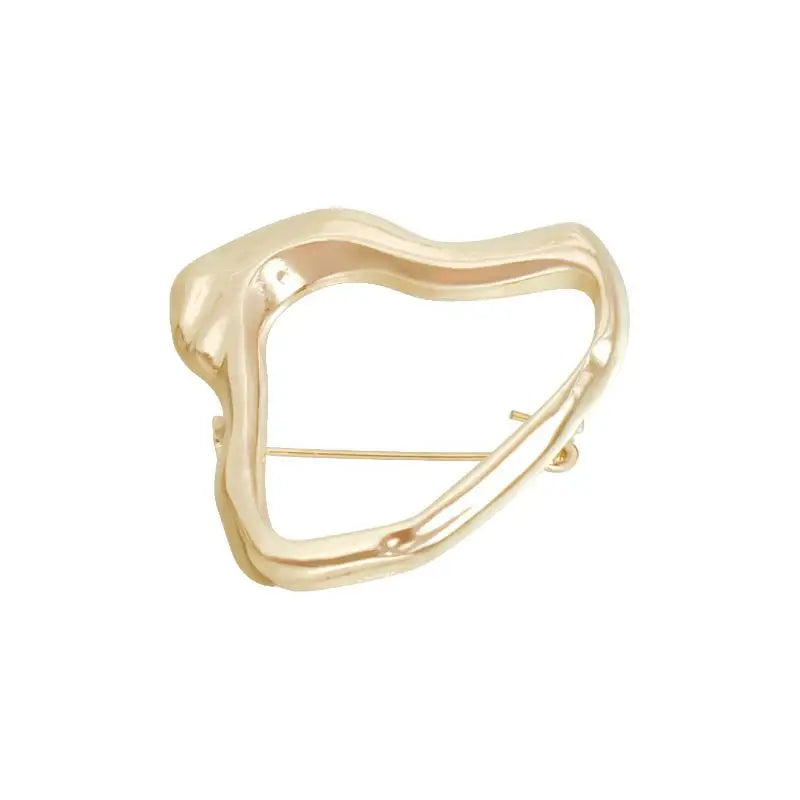Geometric Heart Waist Cinch Brooch Pin | 6 Colors | Women & Men Brooch Pin Qme A1