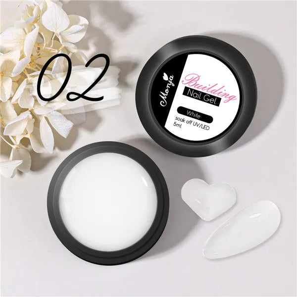 3D Carved Nail Extension Gel Polish | 5D Multigel, 6 Colors Sculpting Nail Gel Qme