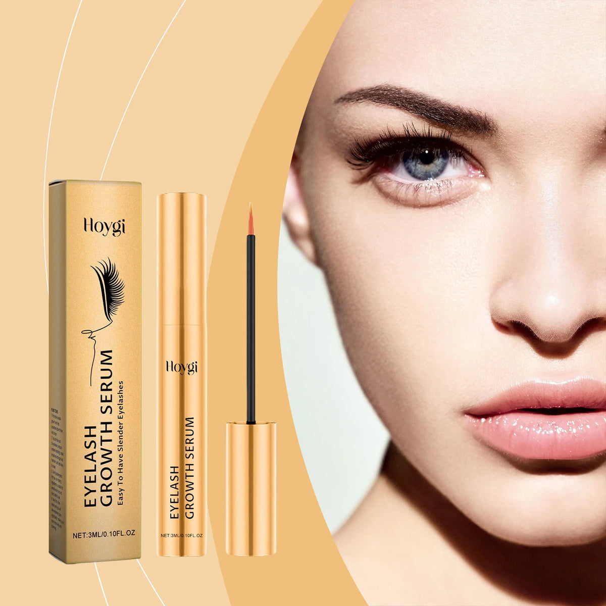 Hoygi Eyelash Styling Serum – Nourishing Curling Lash Serum Eyelash Serum Qst