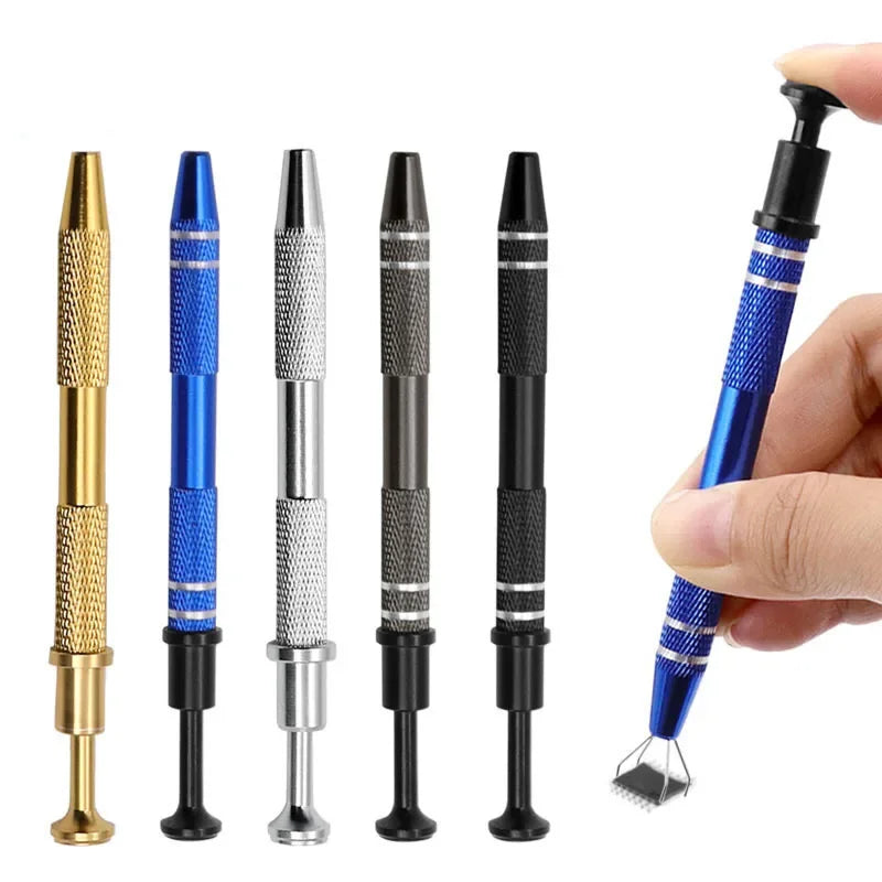 4-Claw Bead Pick-Up Tool | Gem & Diamond Prong Tweezer Craft Pick-Up Tool Qme
