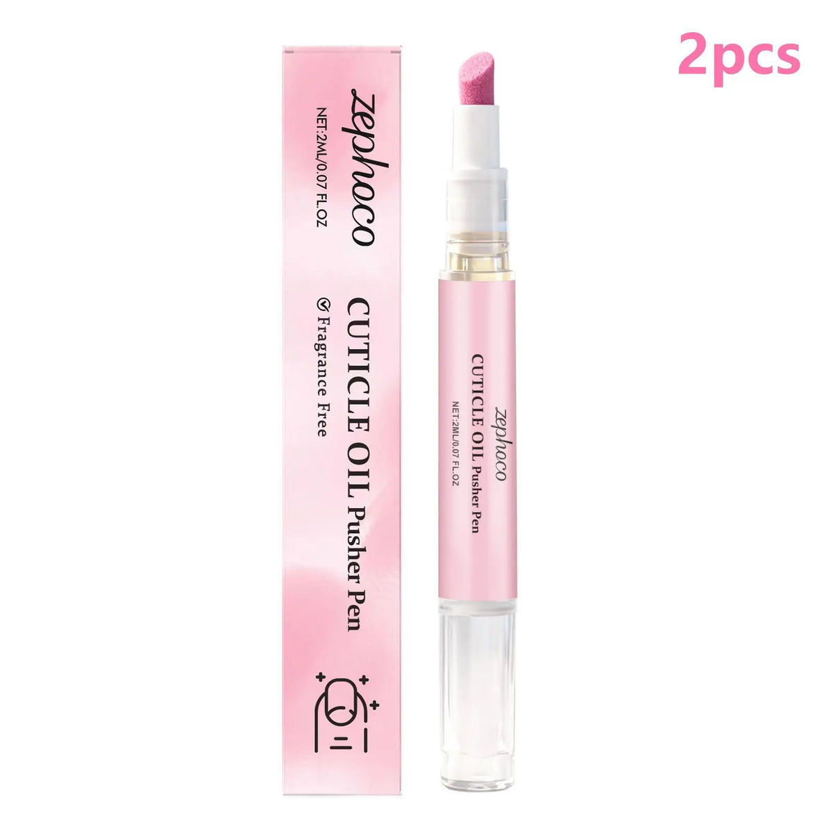 Lavender Cuticle Oil Pen – Nail Strengthener & Cuticle Remover Cuticle Oil Pen Qst 2pcs