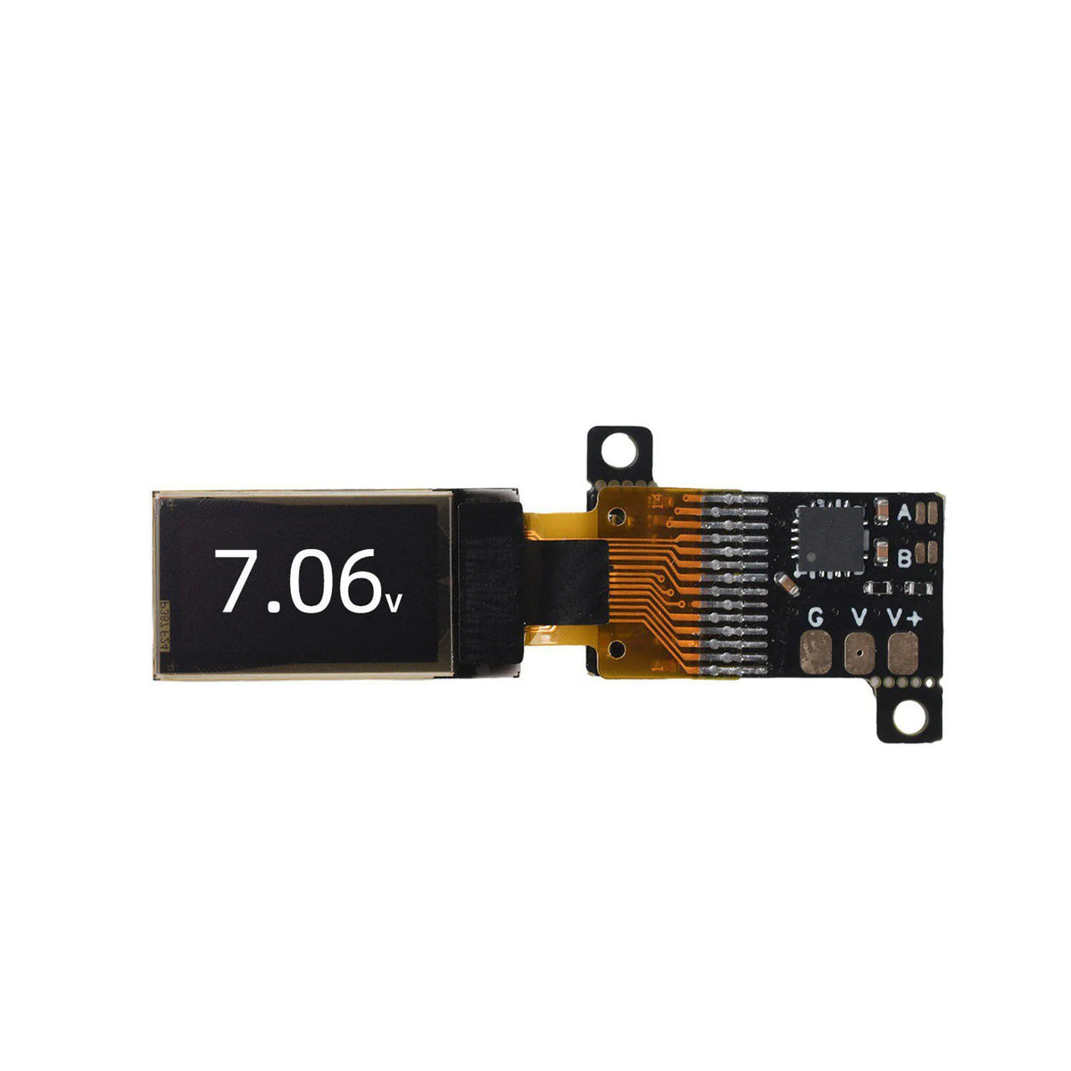 Mini OLED Digital Voltmeter Ultra-Thin DC 0–30V Voltage Meter Digital Voltmeter Qme thin