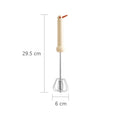 Semi-Automatic Stainless Steel Egg Beater & Whipped Cream Mixer Manual Egg Beater Qme Beige