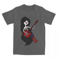 Men's Marceline Y2K Retro Graphic Cotton T-Shirt | Harajuku Graphic T-Shirt Qst Dark Grey XXL