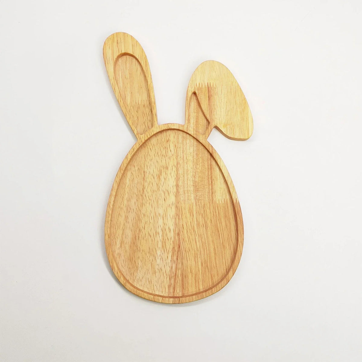 Wooden Easter Egg Bunny Serving Platter | Rustic Decor Tray Decorative Serving Tray Qme A One Size