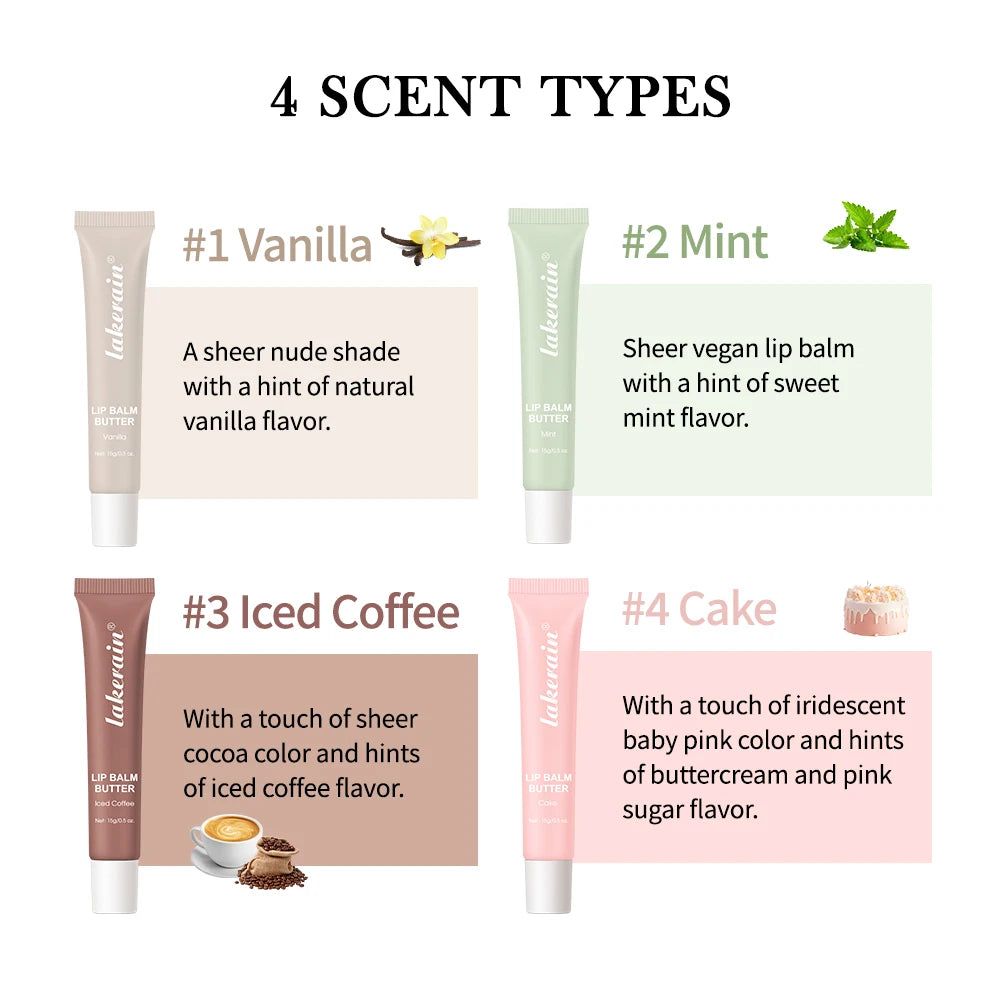 Sheer-Tinted Lip Butter Balm – Hydrating Lip Mask & Conditioner Tinted Lip Balm Qst