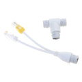 POE Splitter RJ45 Connector – Network Monitoring System (5 Pack) POE Network Splitter Qme 5pcs
