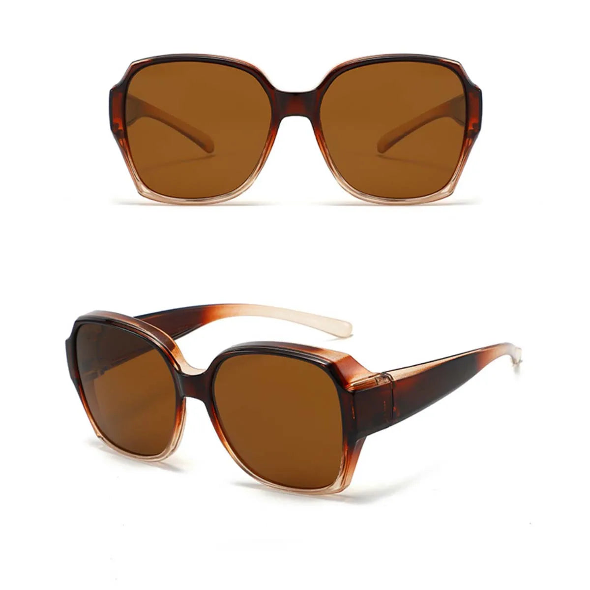 VOPHA 4-Pack Fit Over Sunglasses UV400 Unisex – Model T01 Fit Over Sunglasses Qst