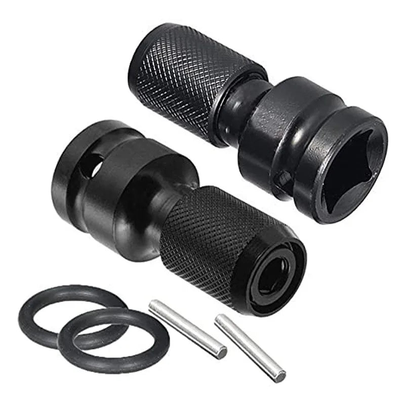 Impact Wrench Drill Adapter 1/2" to 1/4" Hex Converter Bit Power Tool Adapter Qme