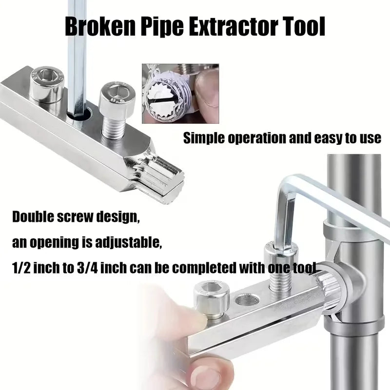 Faucet Angle Valve Broken Wire Extractor Tool | Tap Remover Plumbing Extractor Tool Qme