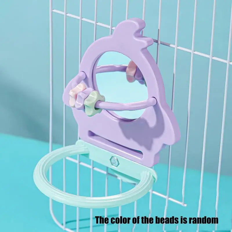 Parrot Gnawing Stand Pole Bird Toy | Birdcage Accessory Bird Cage Toy Qme A4