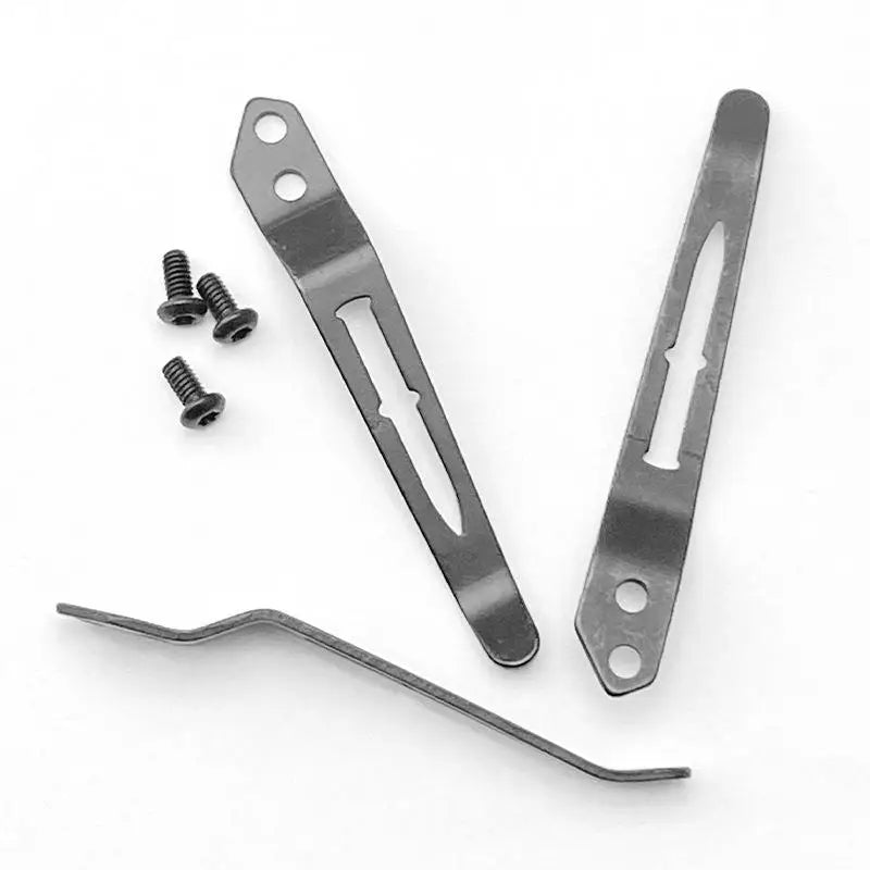 Stainless Steel Back Clip for DIY Folding Pocket Knife Knife Clip Accessory Qst